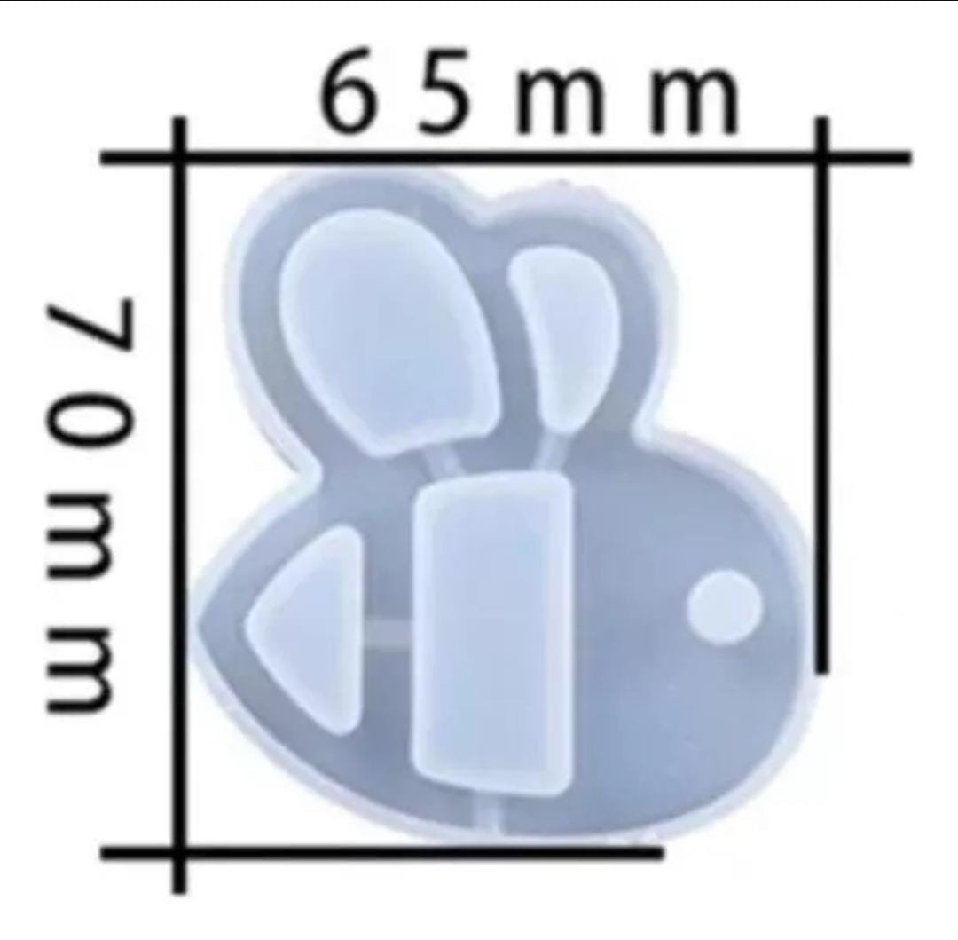 Molde de resina abejita - Imagen 2