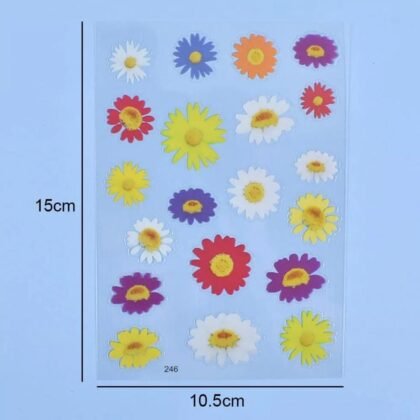 Sticker flores 246