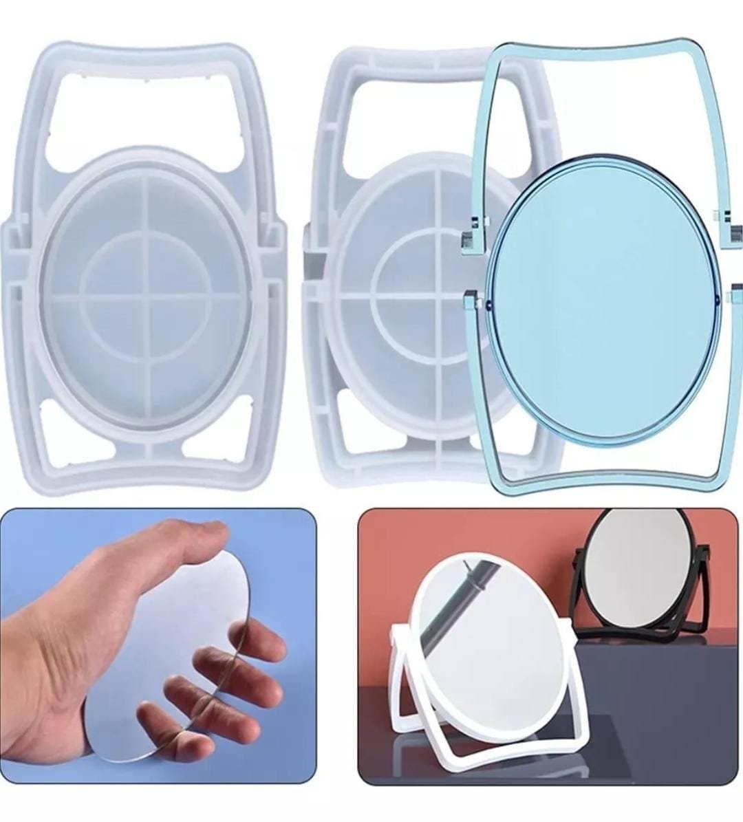 Molde de resina espejo