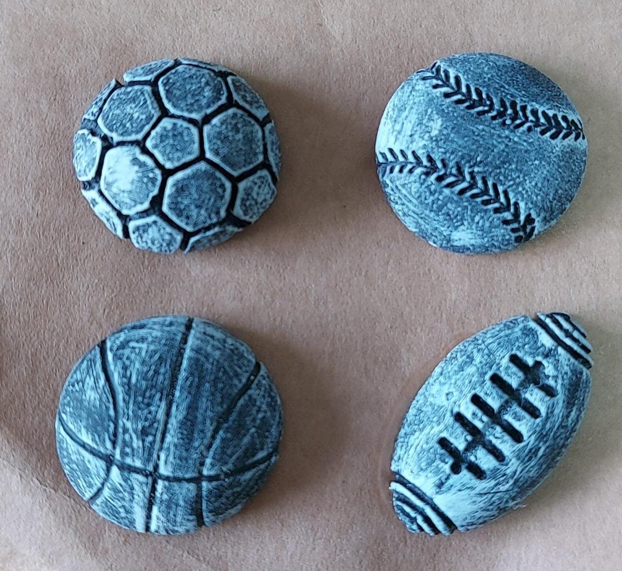 Molde de silicona pelotas