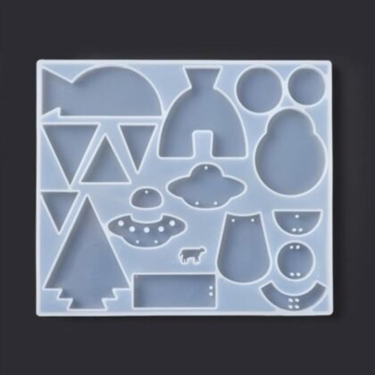 Molde de resina ovnis llaveros