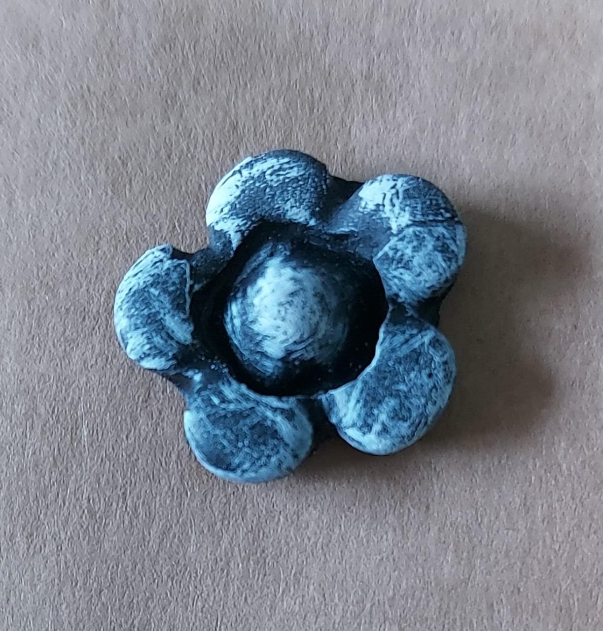 Molde de silicona flores x4