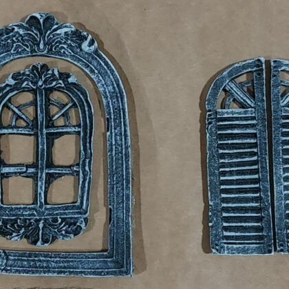 Molde de silicona ventana