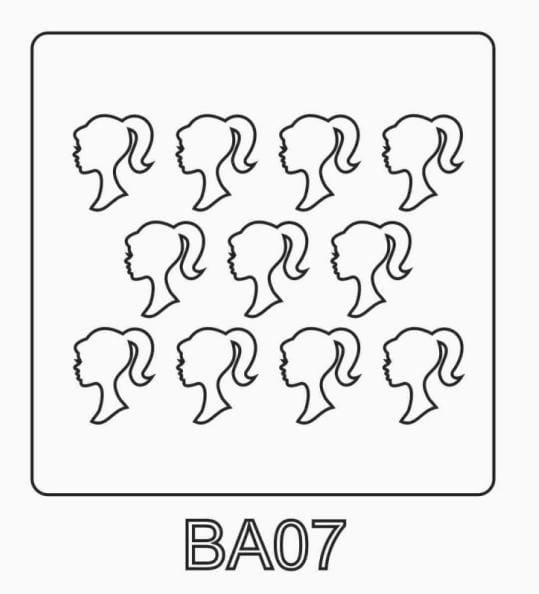 Stencil Ba07