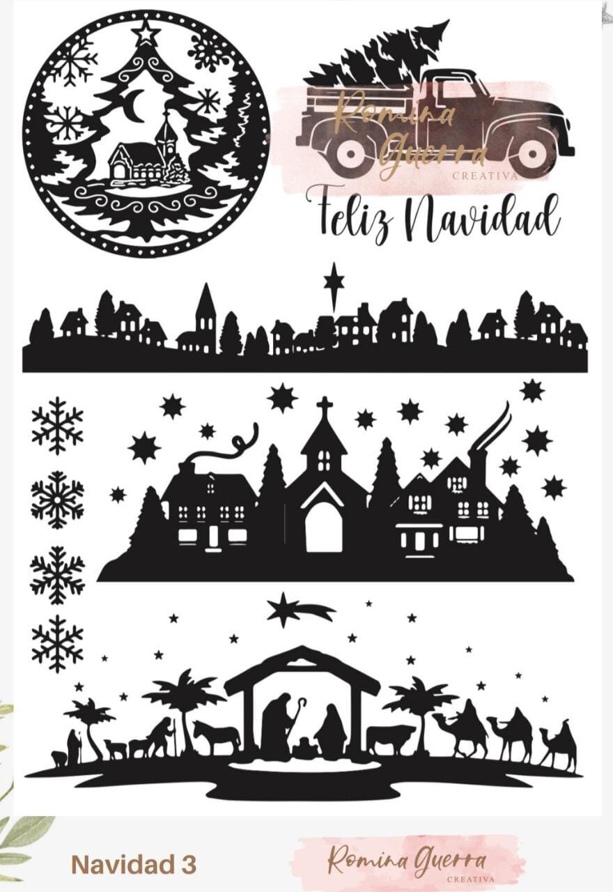 Navidad 3 Negro