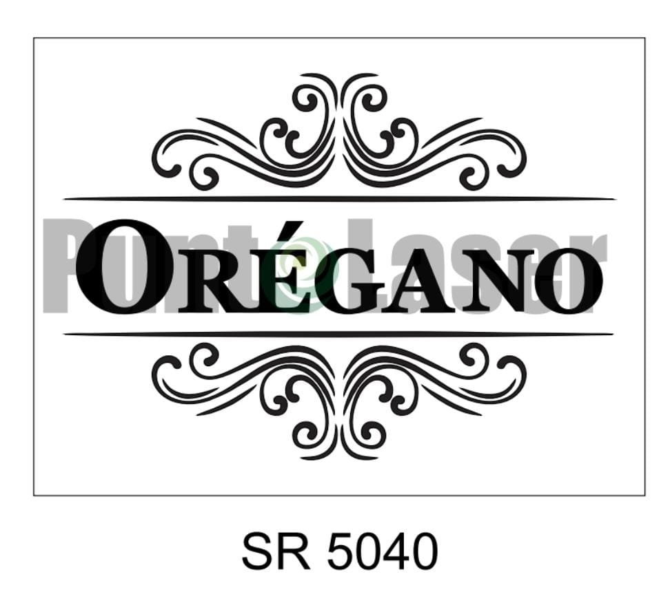 Sello rectangular sr5040