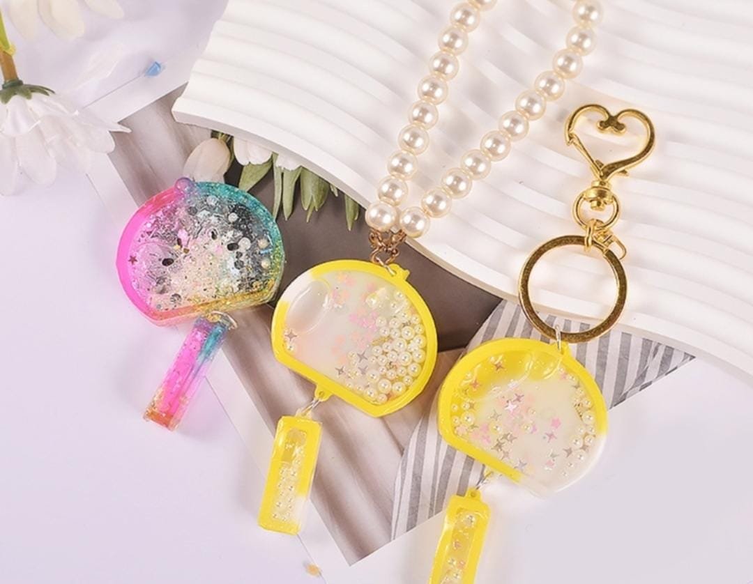 Molde de resina llaveros