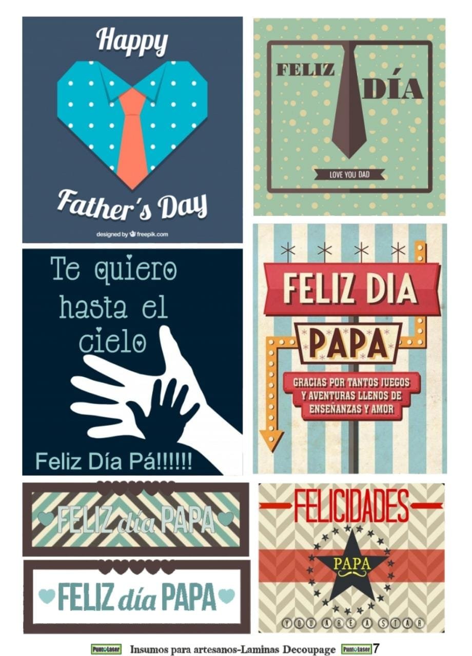 Laminas dia del padre 007