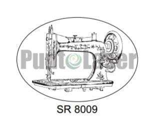 Sello ovalado sr8009