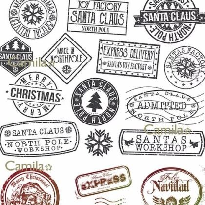 S3071 SELLOS NAVIDAD A3