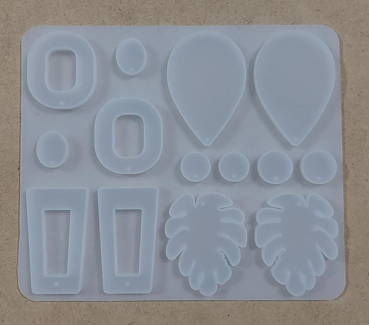 Molde de resina monstera