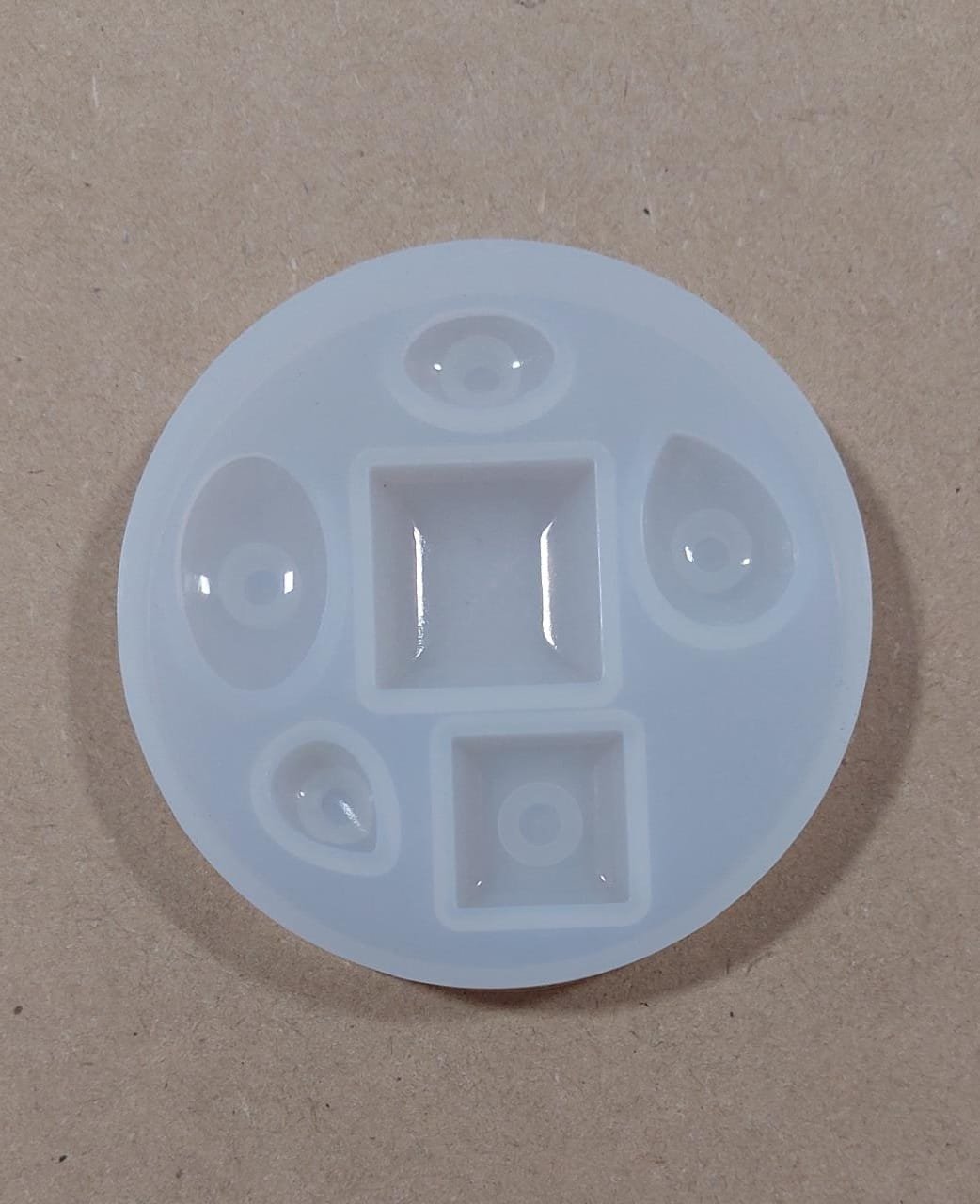 Molde de resina 5 formas