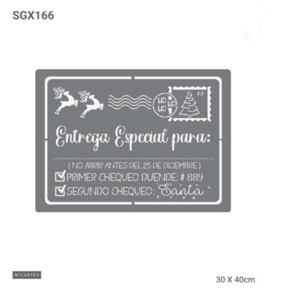 SGX 166 stencil