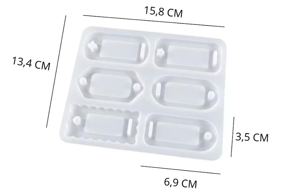 Molde de resina llaveros - Imagen 2