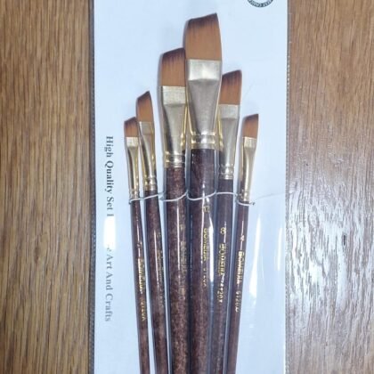 Set de pinceles angular x6unid