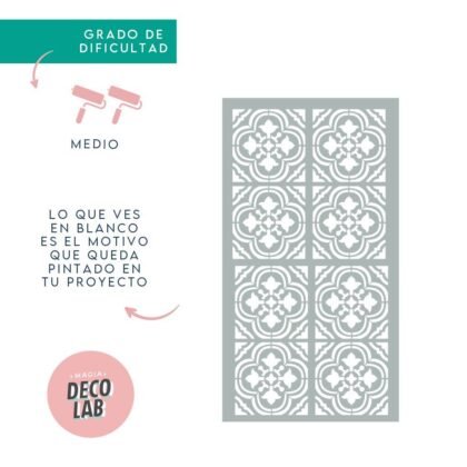 STENCIL MEDITERRANEO 30x60cm