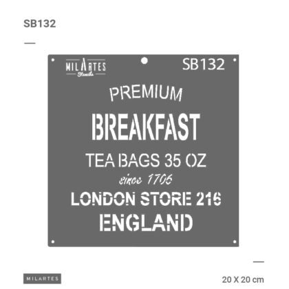 Stencil sb132