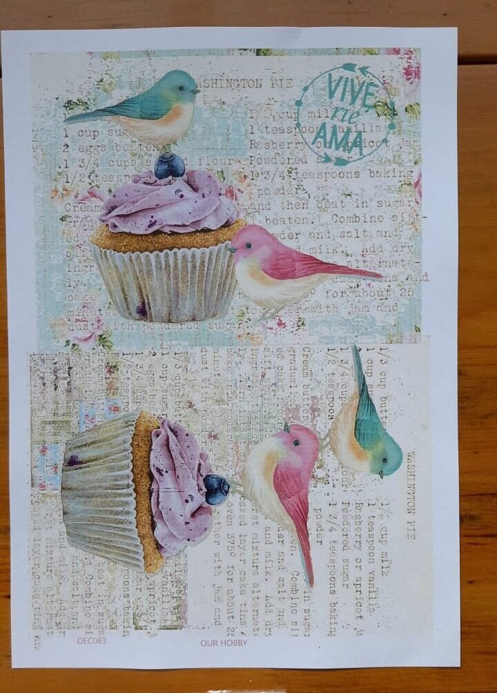 Dec083 Lamina decoupage