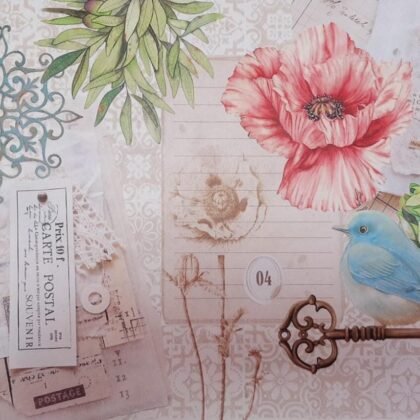 Laminas Decoupage A3 dec502