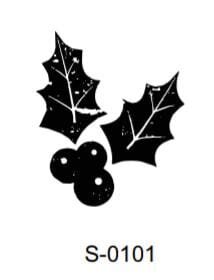 s101 Sello 4cmx4cm bajo relieve