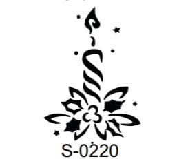 s220 sello 6cmx6cm bajo relieve