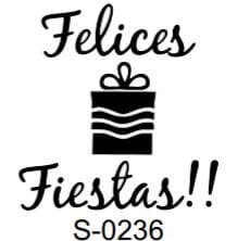 s236 sello 6cmx6cm bajo relieve