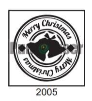 sr2005 Sello sobre relieve 4cmx4cm