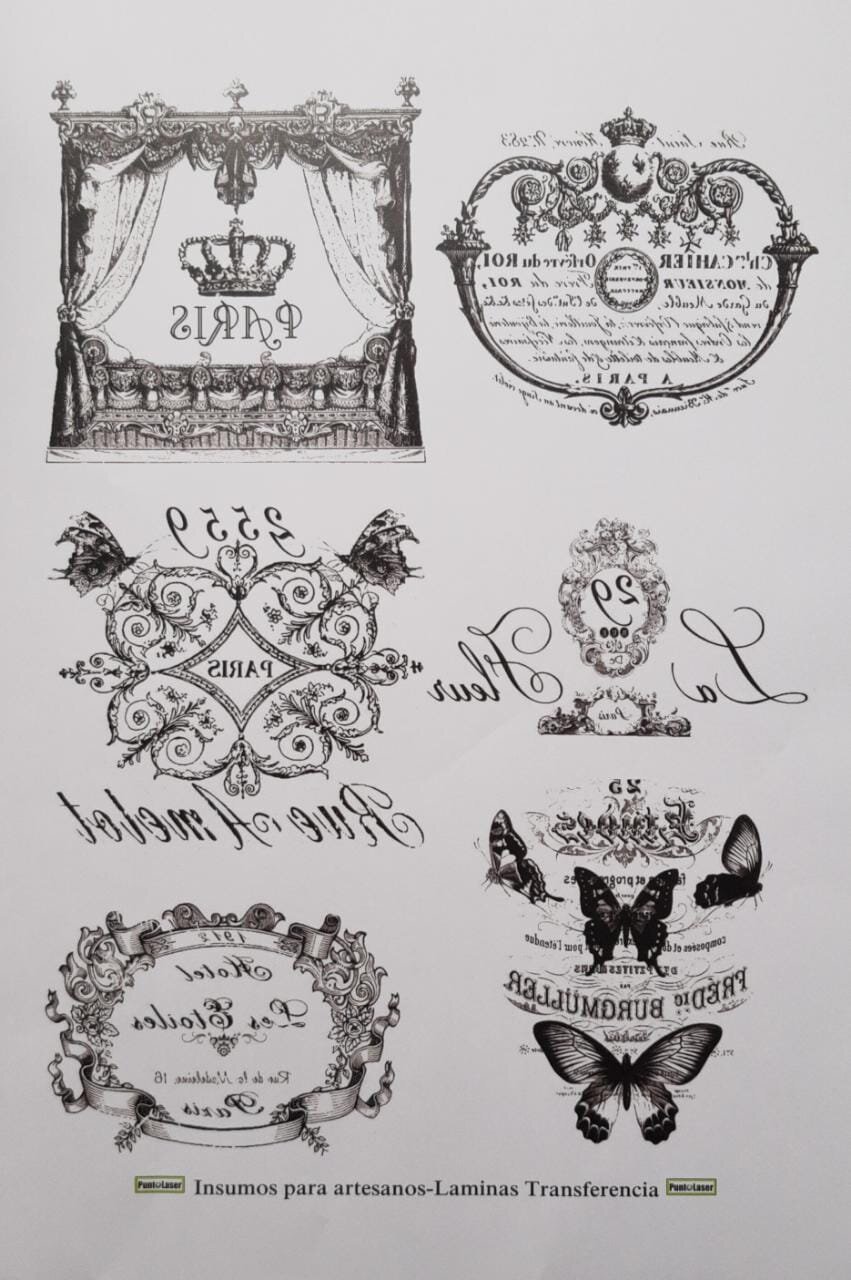 Lamina A3 transferencia