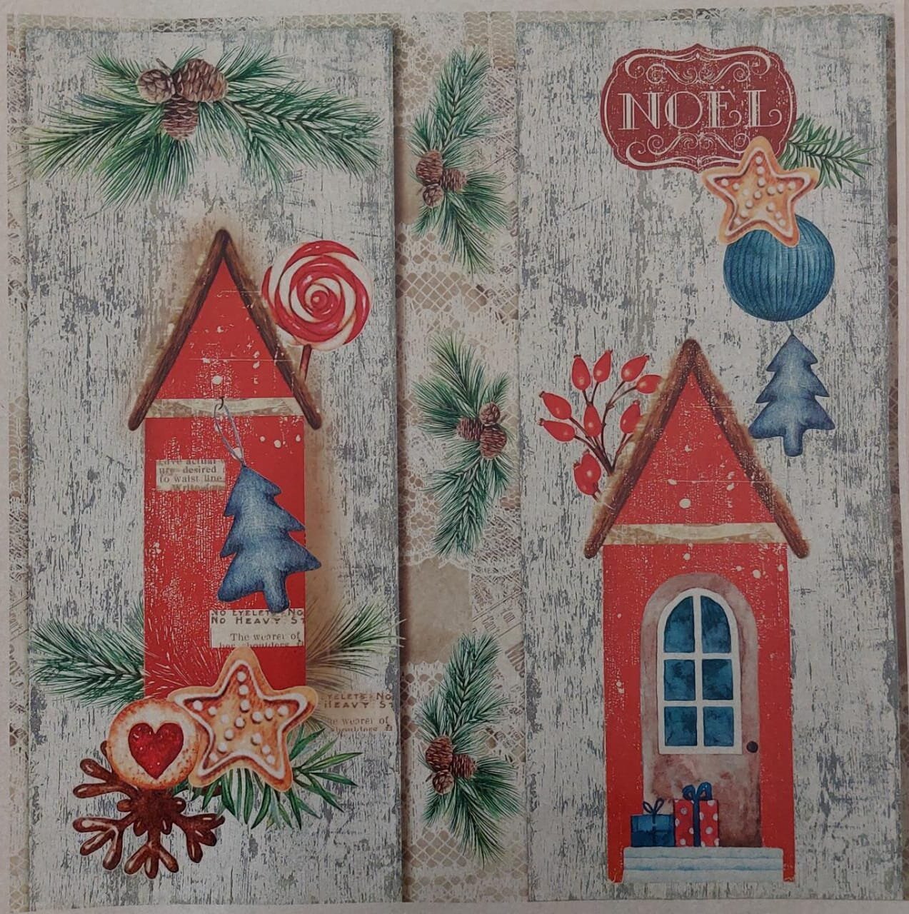 Lamina 30x30cm kraft nav01