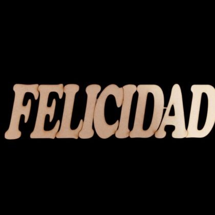 Felicidad redondo 19cm