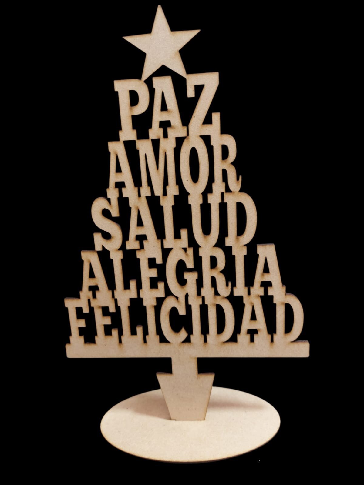 Pinito con palabras 85cm.