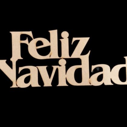 Feliz navidad 13x5cm