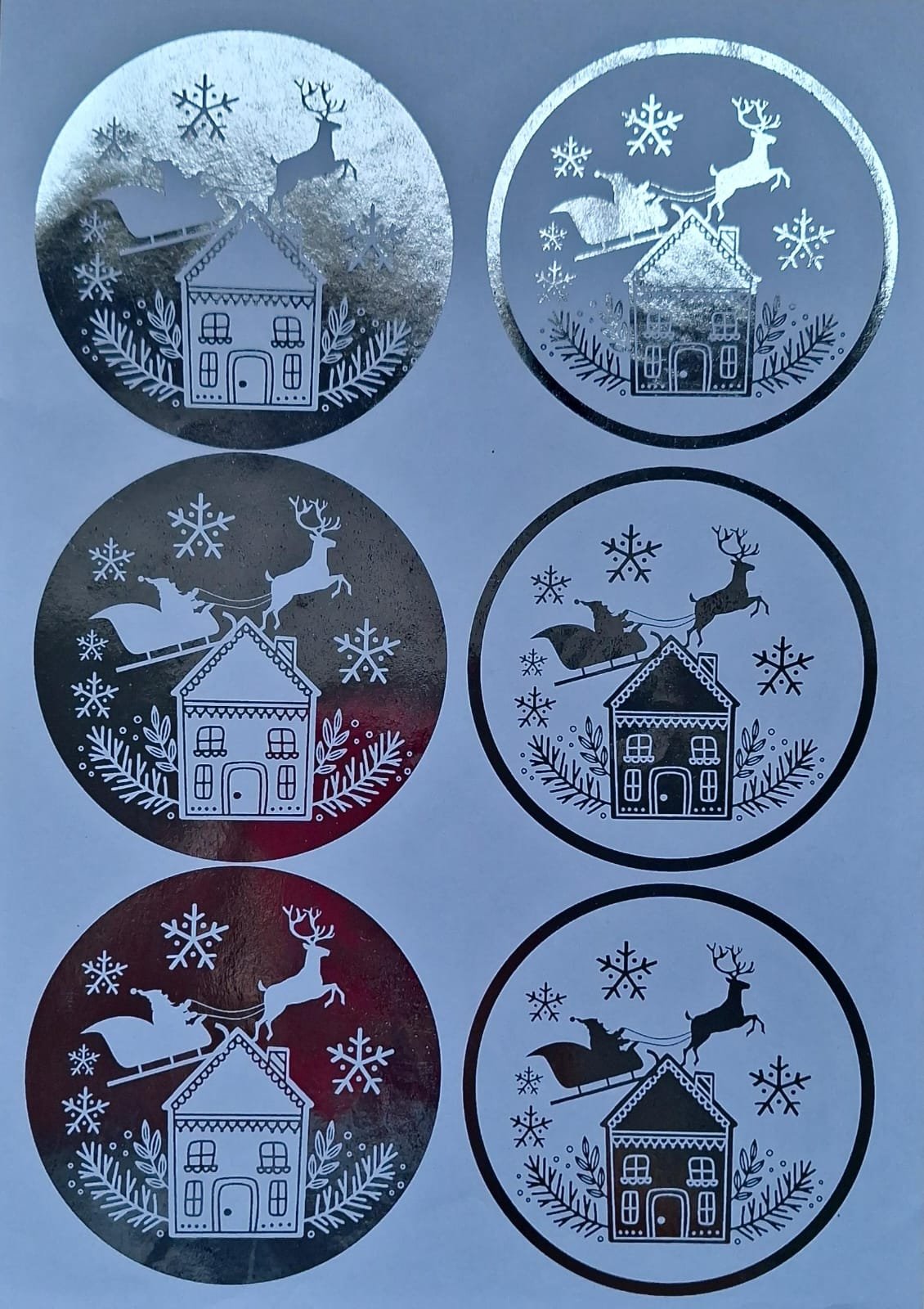 Lamina craft con foil fc045