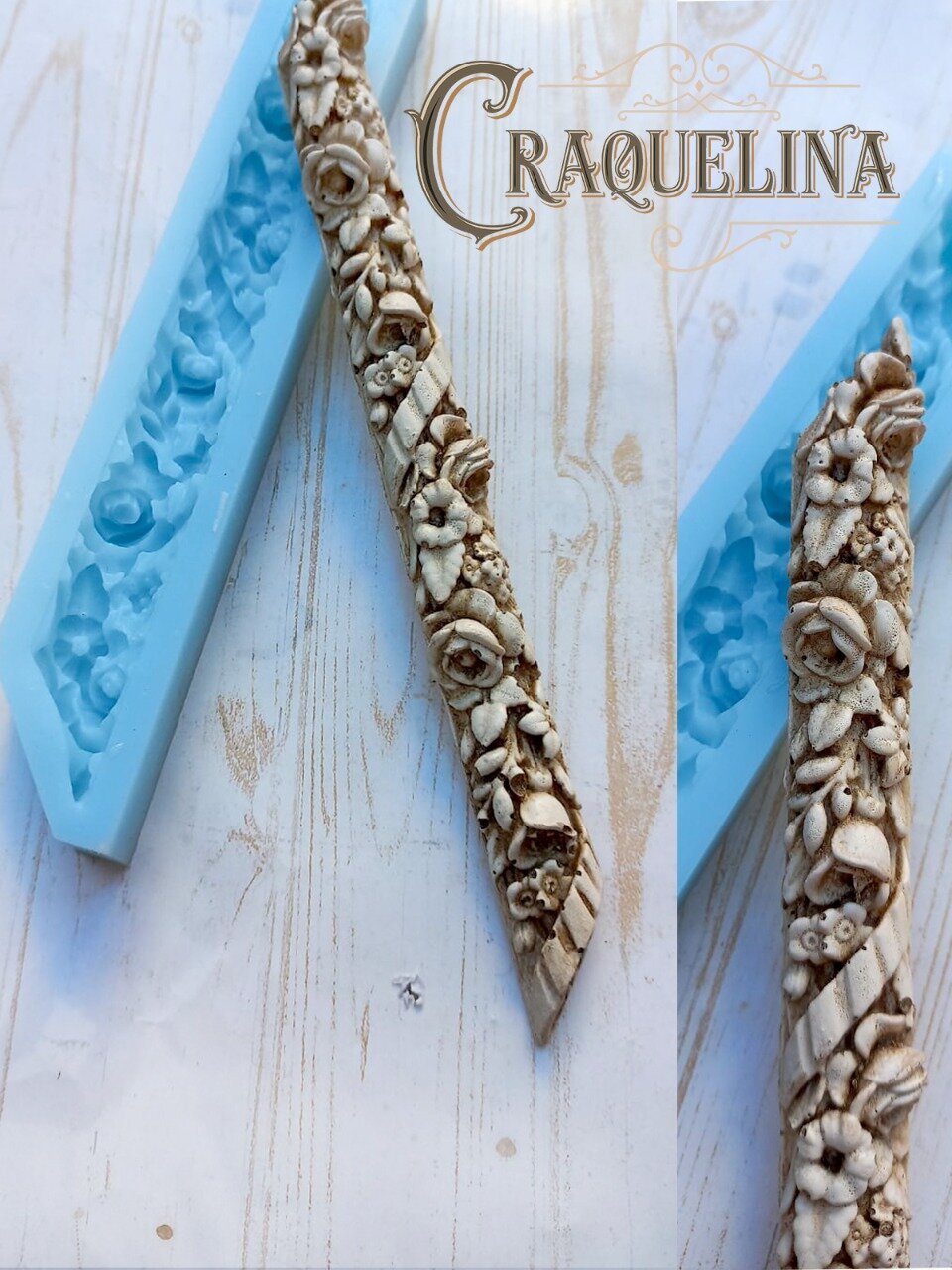 Varilla Flor y cinta