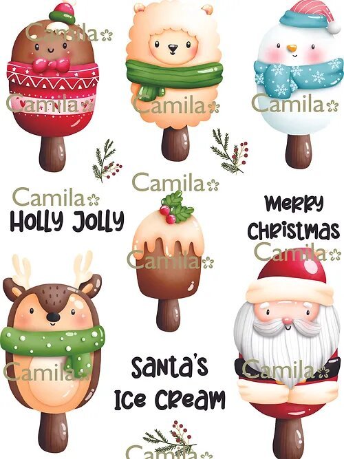 Los Roberto´s Navidad Santa´s Ice Cream S394