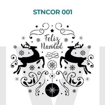 STNCOR 001 STENCIL