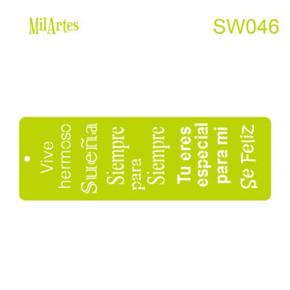 STENCIL SW046