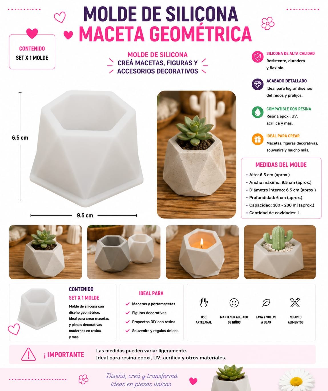 Molde de maceta