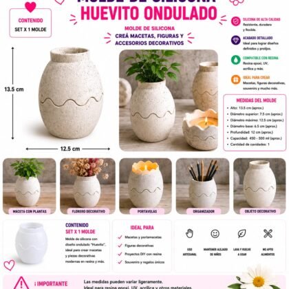 Molde huevito