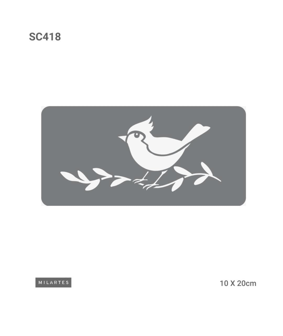 Sc418 stencil
