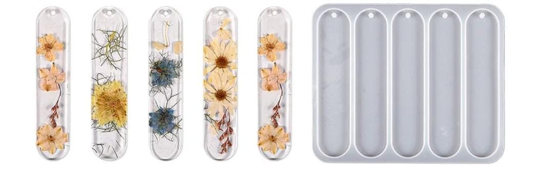 Molde de resina señalador x5