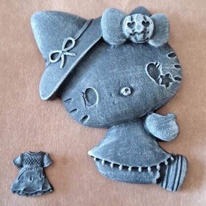 Molde de silicona kitty