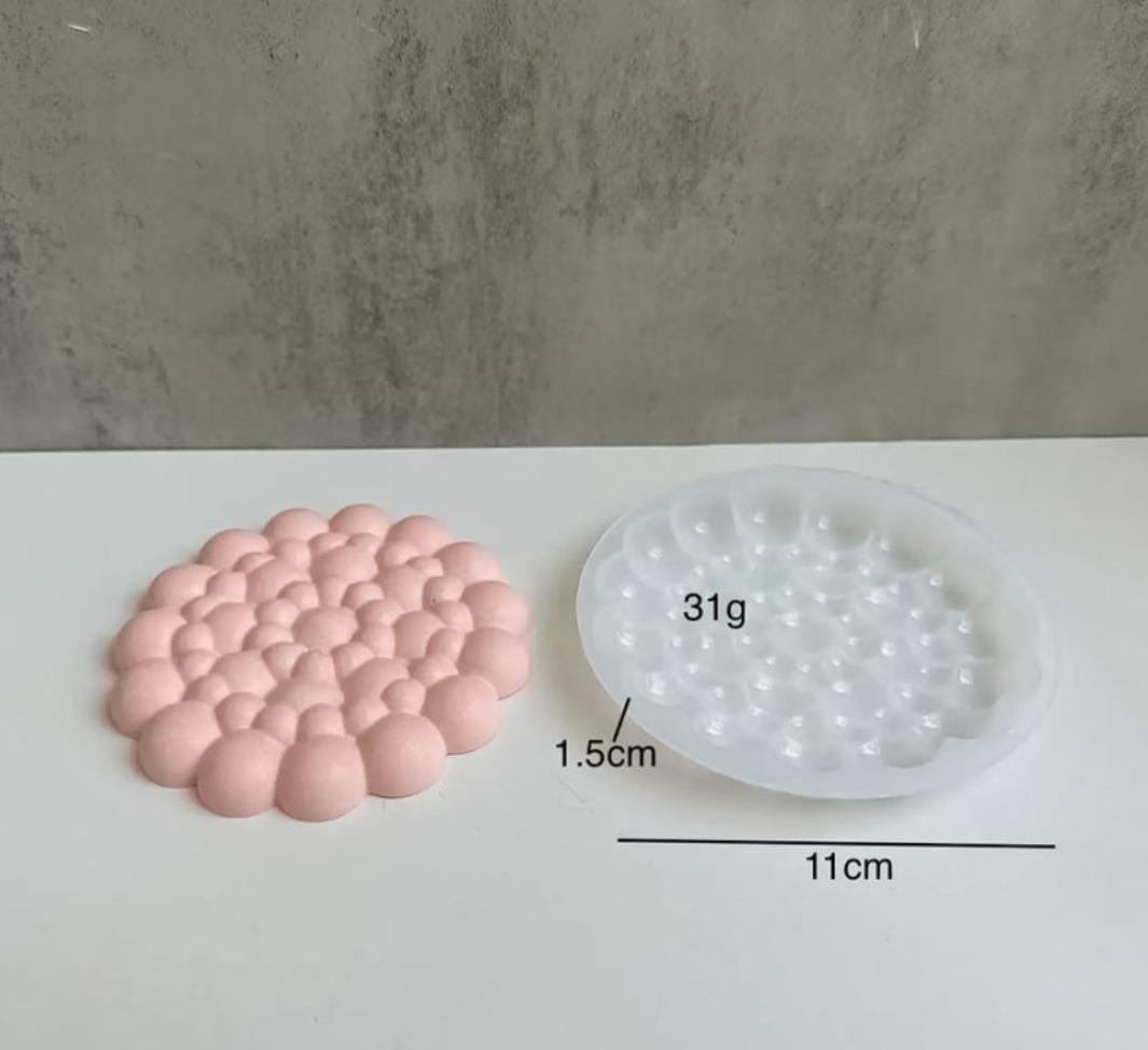 Moldes resina posavaso