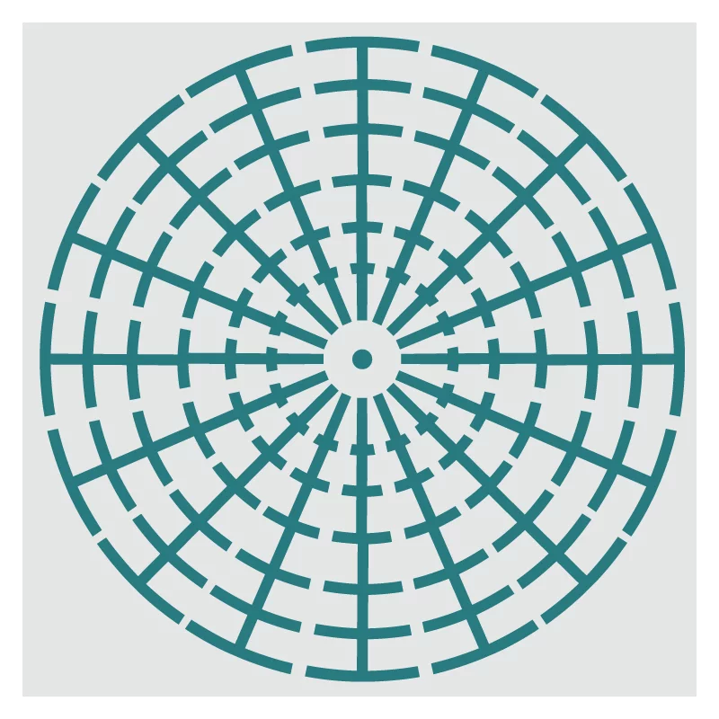 Stpun 03 stencil 15cm