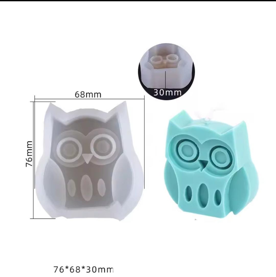 Molde de jabon buho