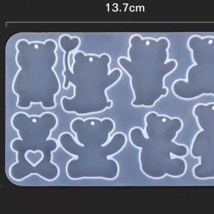 Molde de resina ositos