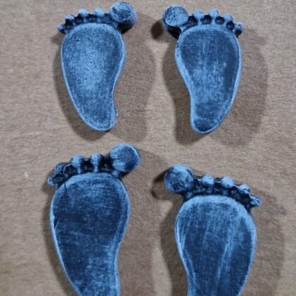 Molde de silicona pie