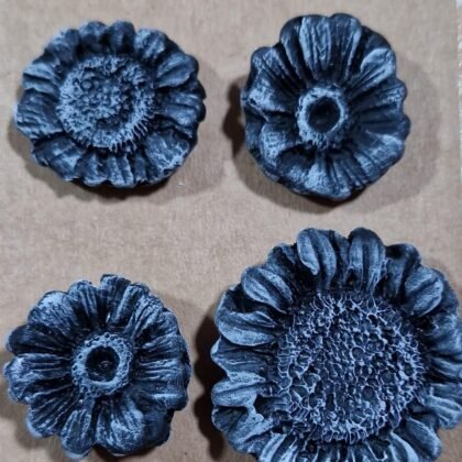 Molde de silicona flores