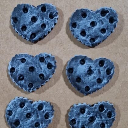 Molde de silicona corazones