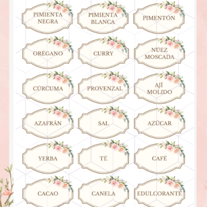 Transfer magic XL condimentos 1 shabby